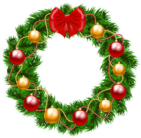 christmas wreath no background|christmas wreath images clip art.